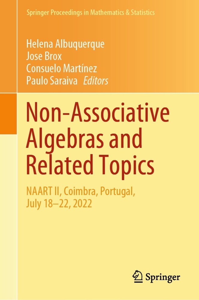 Non-Associative Algebras and Related Topics main product photo