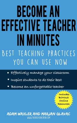 Become an Effective Teacher in Minutes