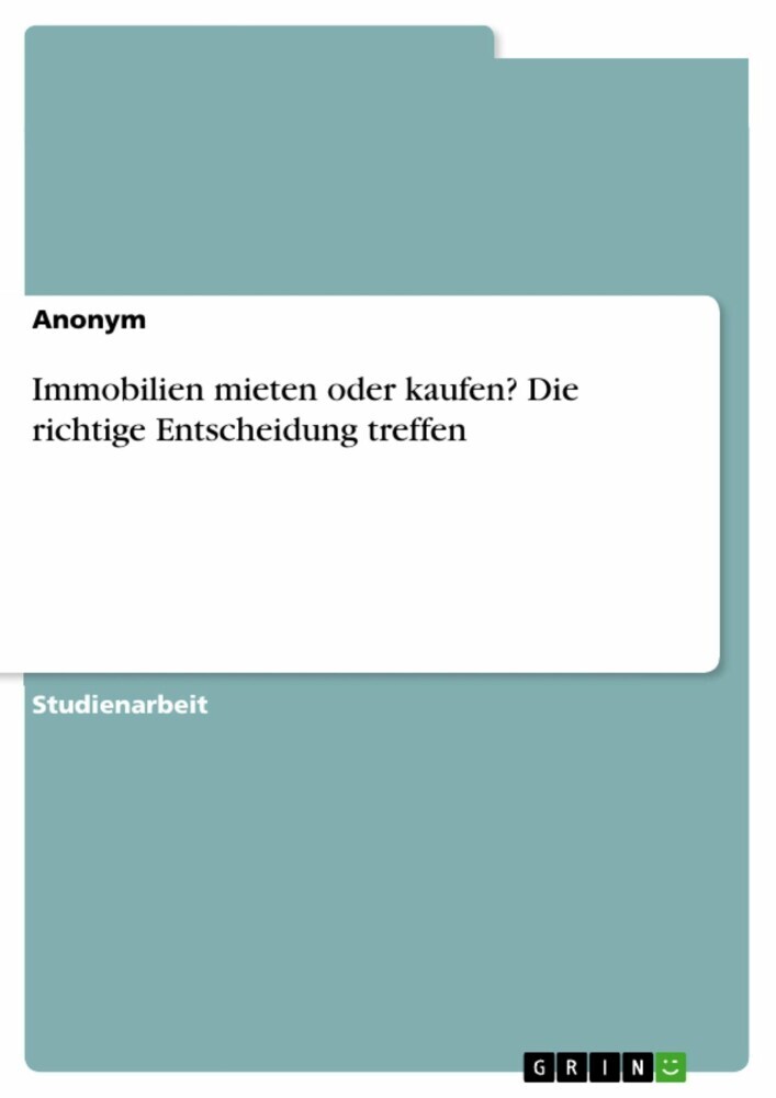 Immobilien mieten oder kaufen? Die richtige Entscheidung treffen main product photo