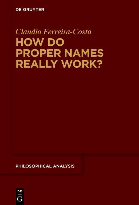 How Do Proper Names Really Work? main product photo