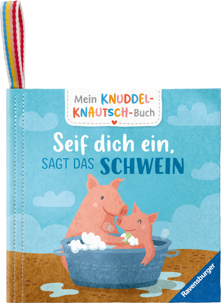 Mein Knuddel-Knautsch-Buch - Seif dich ein, sagt das Schwein main product photo