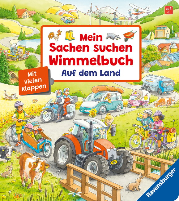 Mein Sachen suchen Wimmelbuch: Auf dem Land main product photo