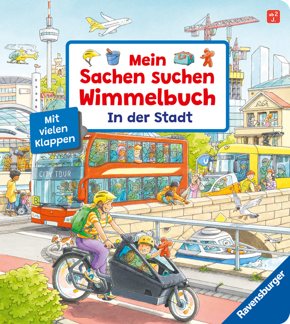 Mein Sachen suchen Wimmelbuch: In der Stadt main product photo