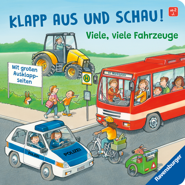 Klapp aus und schau! Viele, viele Fahrzeuge main product photo