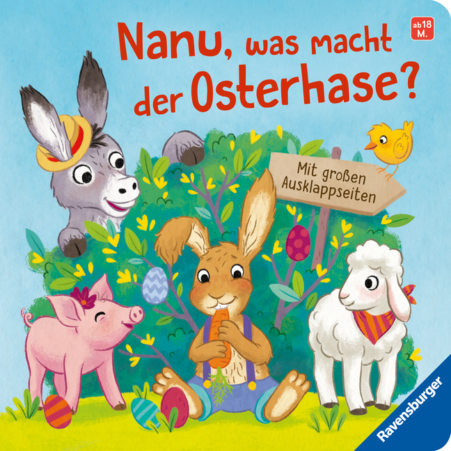 Nanu, was macht der Osterhase? main product photo