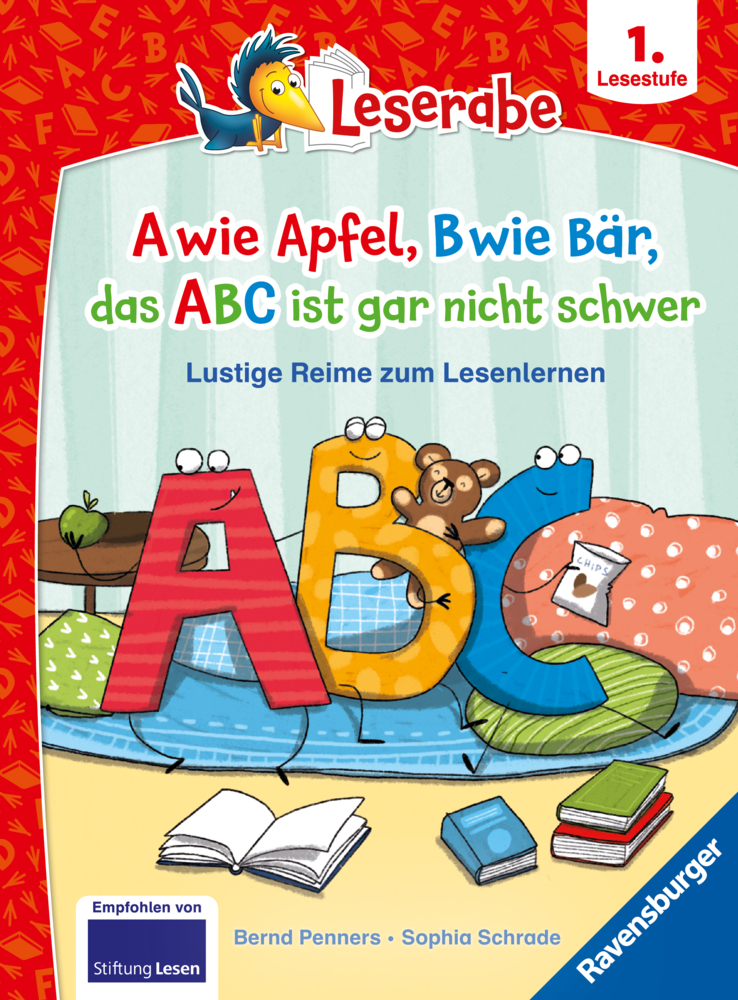 Leserabe Sonderausgaben - A wie Apfel, B wie Bär, das ABC ist gar nicht schwer - Lustige Reime zum Lesenlernen main product photo