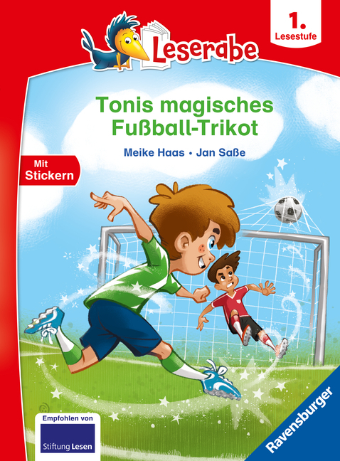 Leserabe 1. Lesestufe - Tonis magisches Fußball-Trikot main product photo