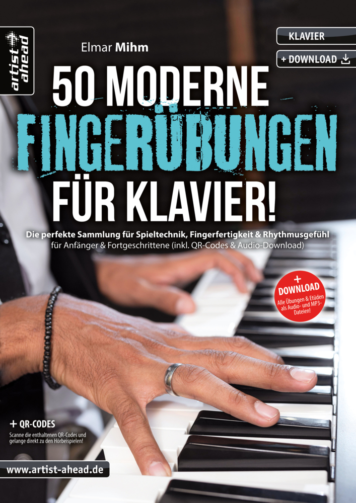 50 moderne Fingerübungen für Klavier! main product photo