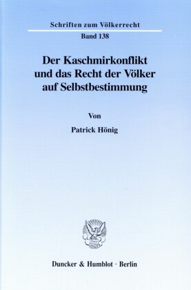 Der Kaschmirkonflikt und das Recht der Völker auf Selbstbestimmung.