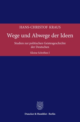Wege und Abwege der Ideen.