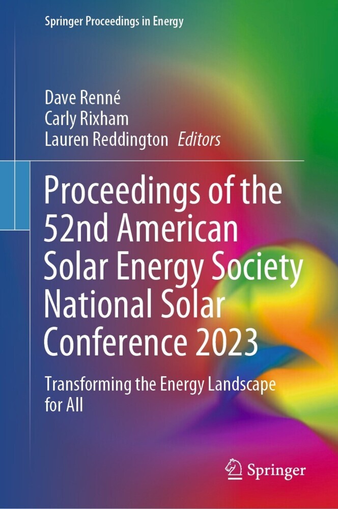 Proceedings of the 52nd American Solar Energy Society National Solar Conference 2023 main product photo