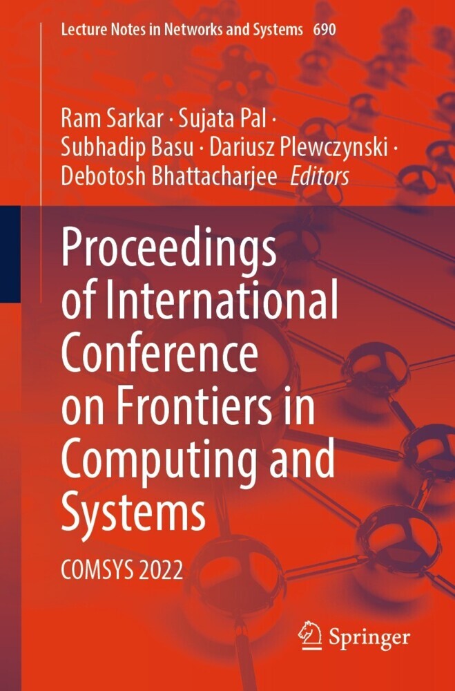 Proceedings of International Conference on Frontiers in Computing and Systems main product photo