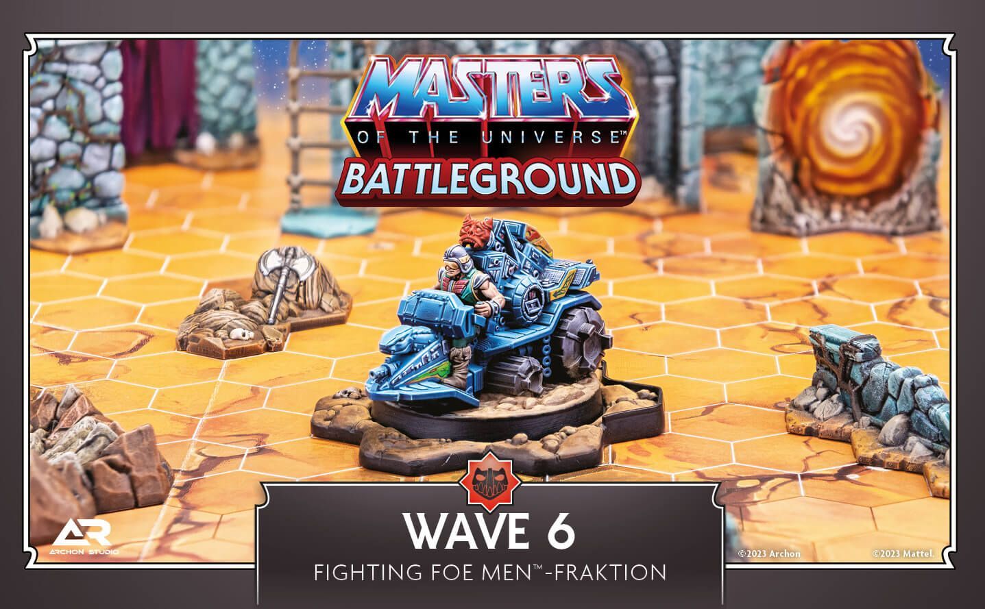 Masters of the Universe Battleground - Wave 6 Fighting Foe Men Faction main product photo