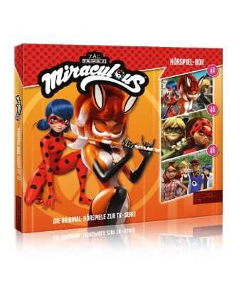 Miraculous Hörspiel-Box. Folge.44-46, 3 Audio-CDs