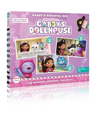 Gabby's Dollhouse Hörspiel-Box. Box.2, 3 Audio-CDs