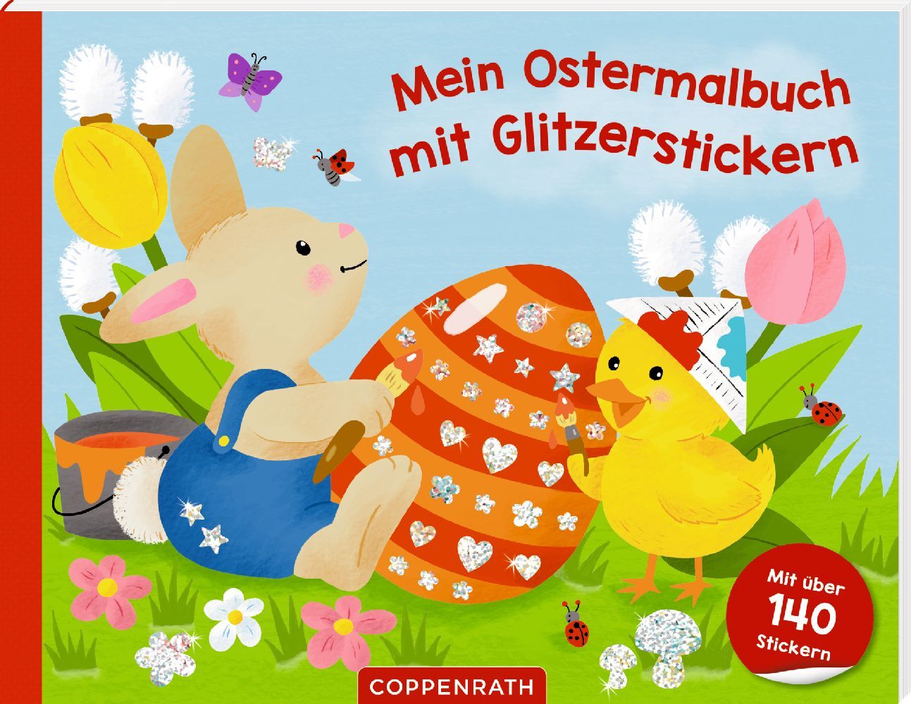 Mein Ostermalbuch mit Glitzerstickern main product photo