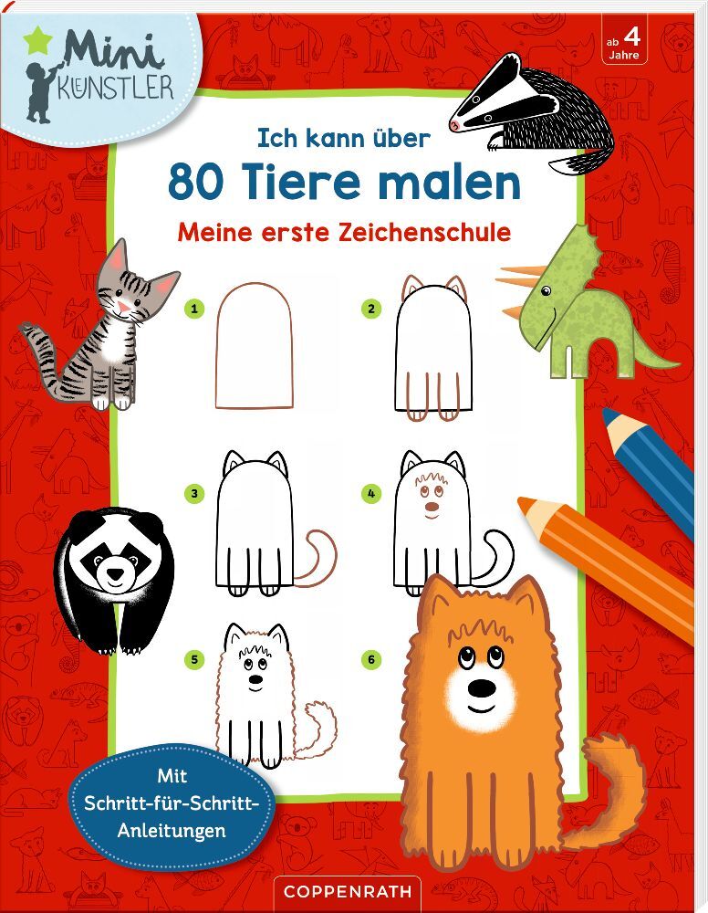 Ich kann über 80 Tiere malen main product photo