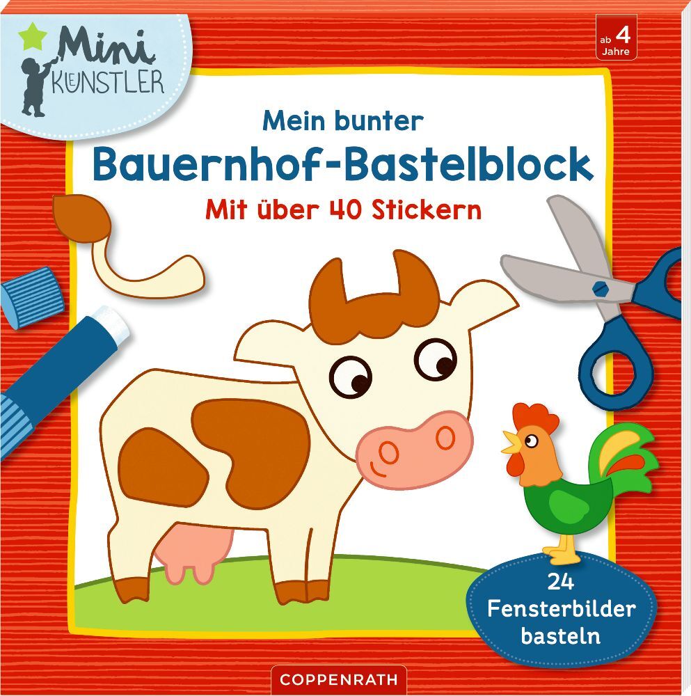 Mein bunter Bauernhof-Bastelblock main product photo