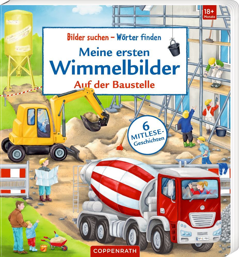 Meine ersten Wimmelbilder - Auf der Baustelle main product photo