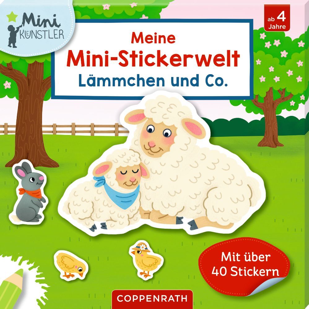 Meine Mini-Stickerwelt - Lämmchen und Co. main product photo