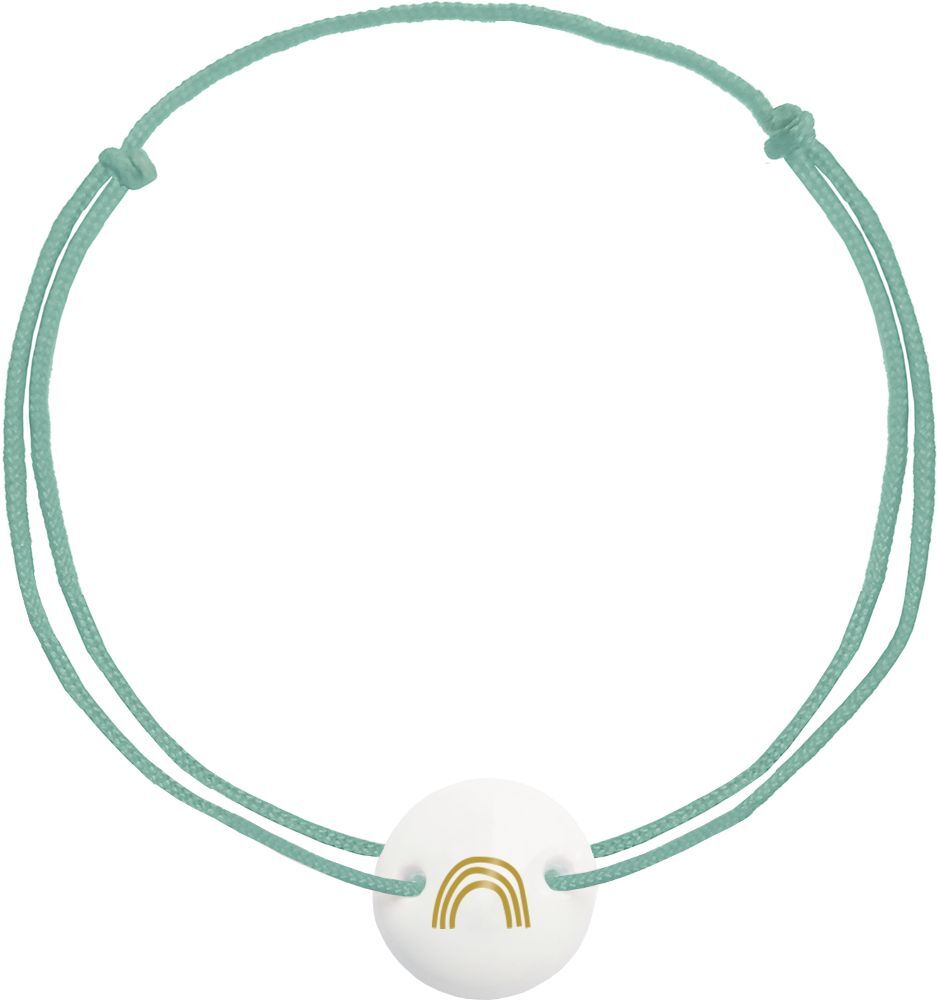 Armband - Armband mit Porzellananhänger main product photo