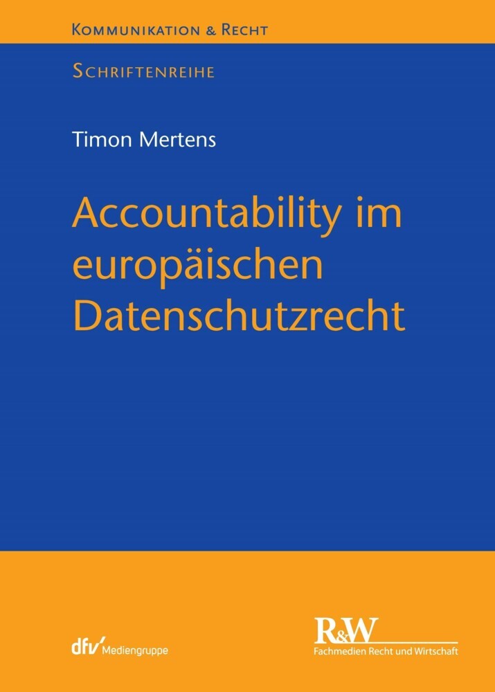 Accountability im europäischen Datenschutzrecht main product photo