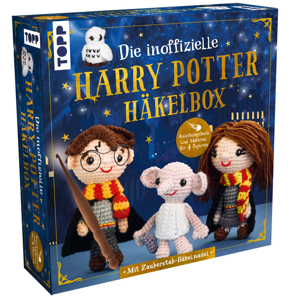 Die inoffizielle Harry Potter Häkelbox. Mit Anleitungsbuch und Material main product photo
