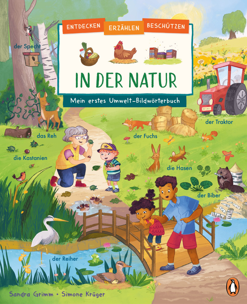 Entdecken, erzählen, beschützen - In der Natur - Mein erstes Umwelt-Bildwörterbuch main product photo