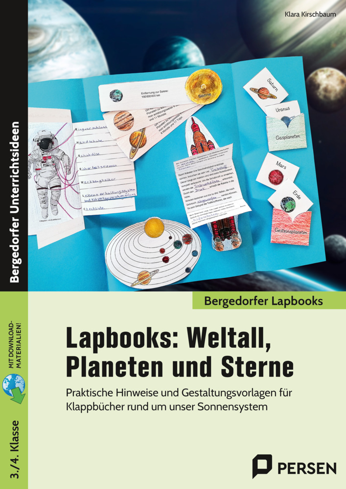 Lapbooks: Weltall, Planeten und Sterne - 3./4. Kl. main product photo