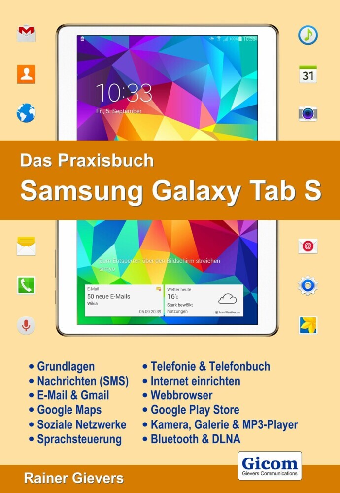 Das Praxisbuch Samsung Galaxy Tab S - Handbuch für Einsteiger main product photo