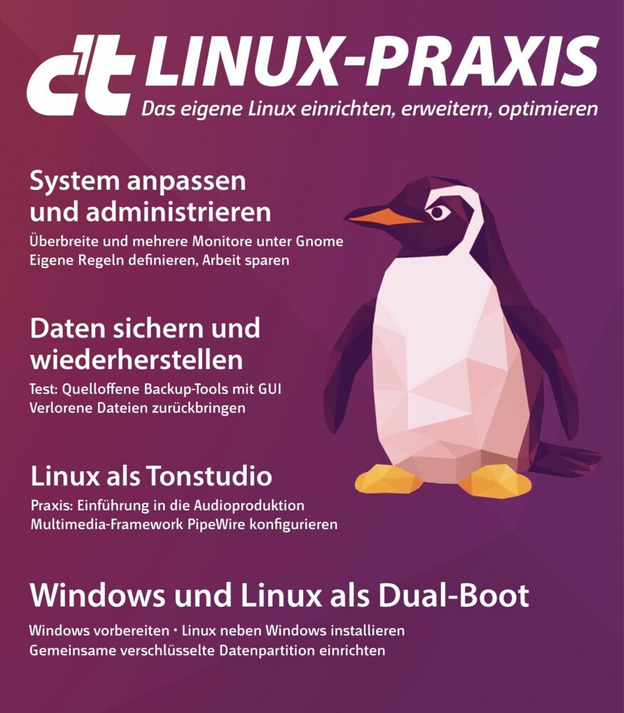 c't Linux-Praxis main product photo