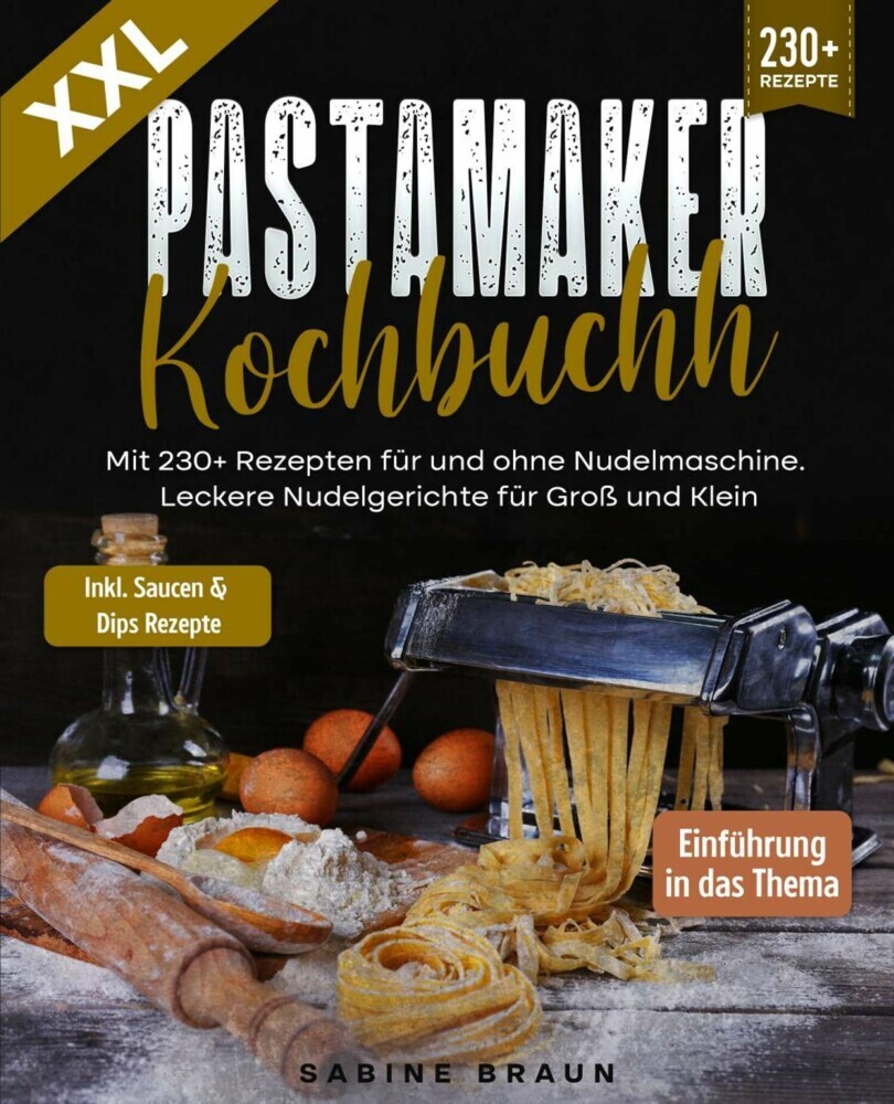 XXL Pastamaker Kochbuch main product photo