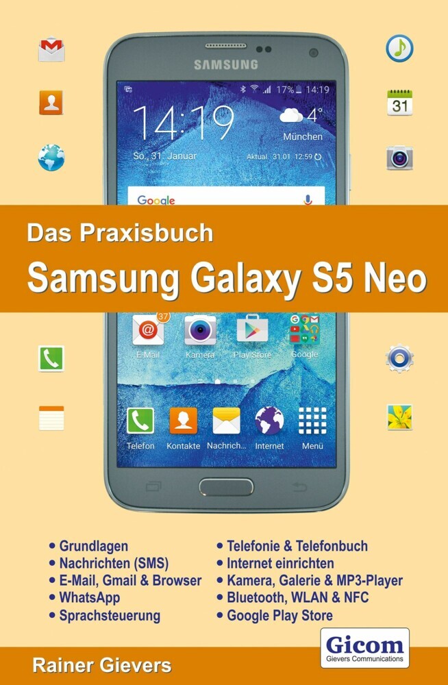 Das Praxisbuch Samsung Galaxy S5 Neo - Handbuch für Einsteiger main product photo