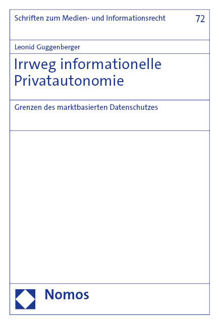 Irrweg informationelle Privatautonomie main product photo