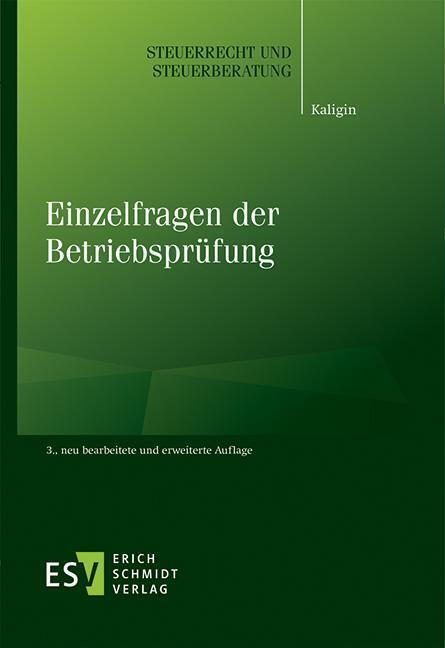 Einzelfragen der Betriebsprüfung main product photo