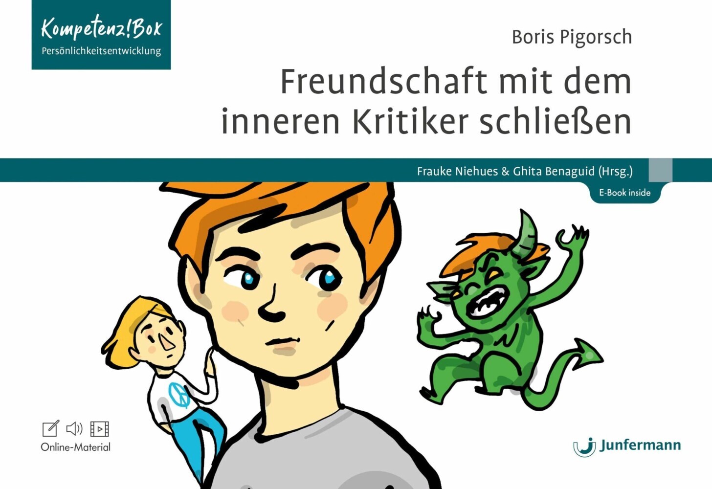 Freundschaft mit dem inneren Kritiker schließen Mit Online-Material main product photo