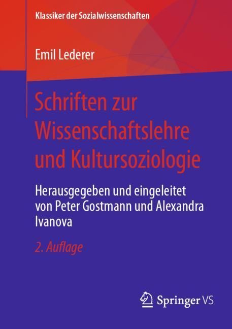 Schriften zur Wissenschaftslehre und Kultursoziologie main product photo