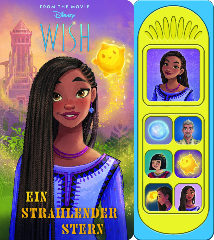 Disney Wish - Ein strahlender Stern - Soundbuch - Pappbilderbuch mit 7 Geräuschen - Buch zum Film main product photo