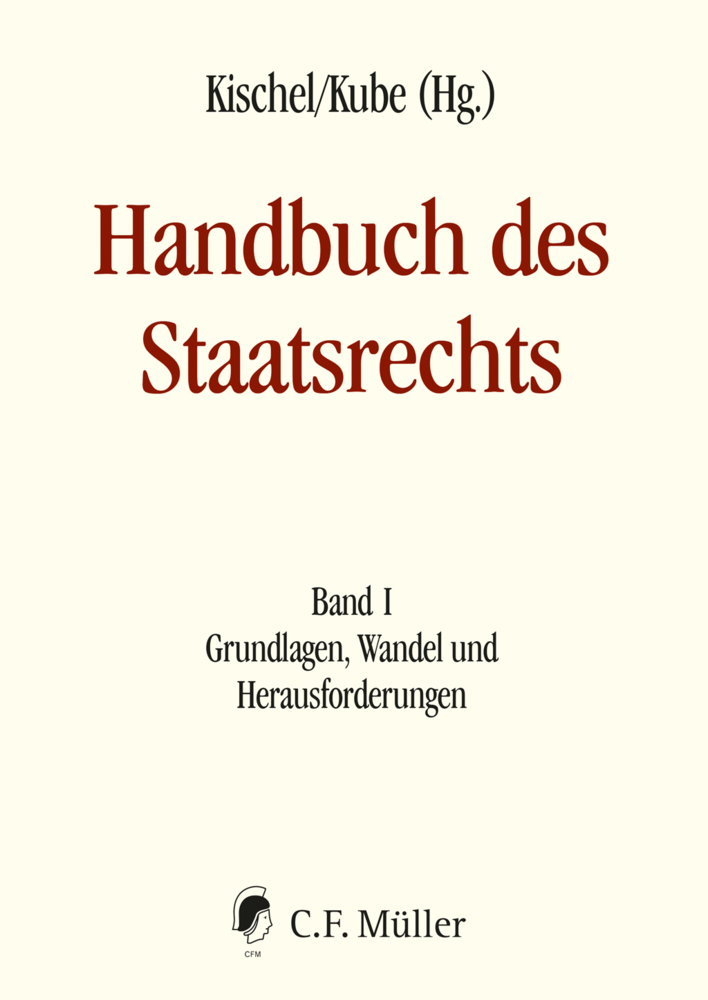 Handbuch des Staatsrechts - Neuausgabe main product photo