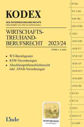 KODEX Wirtschaftstreuhand-Berufsrecht 2023/24