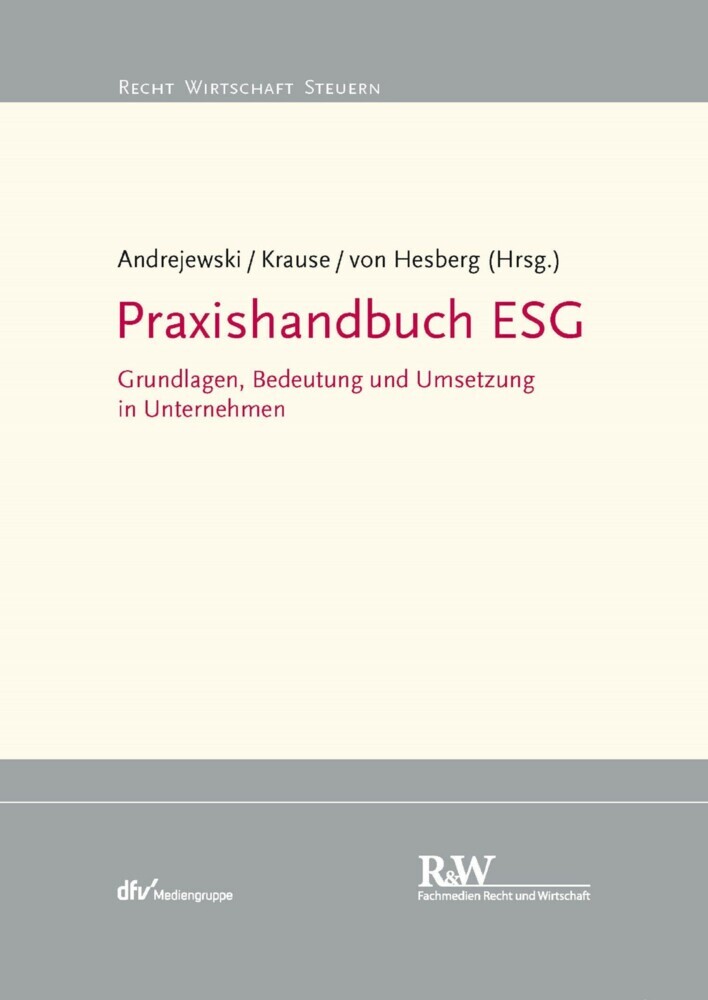 Praxishandbuch ESG main product photo