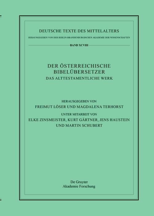 Das Alttestamentliche Werk main product photo