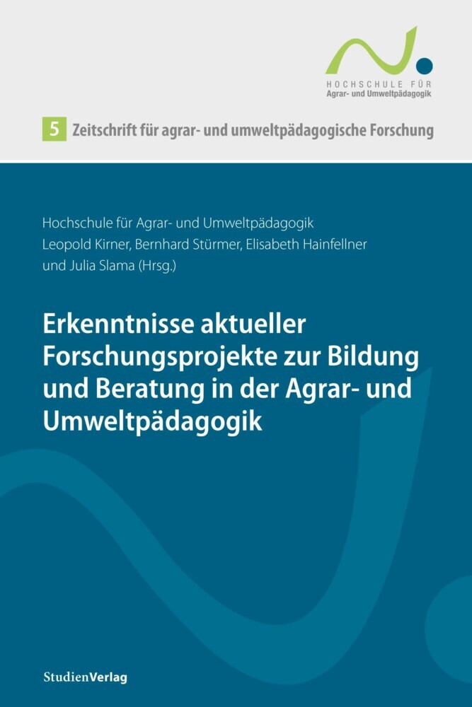 Zeitschrift für agrar- und umweltpädagogische Forschung 5 main product photo