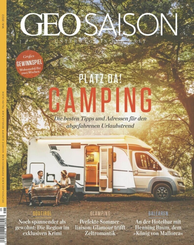 GEO SAISON 05/2022 - Camping main product photo
