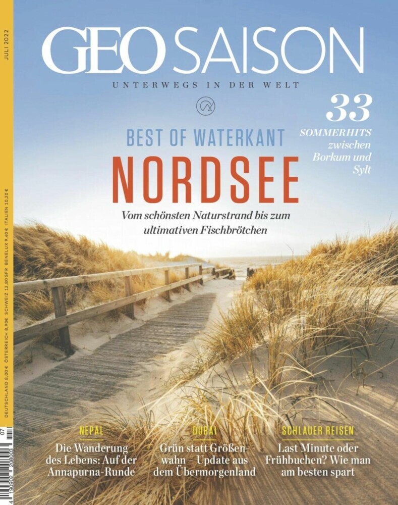 GEO SAISON 07/2022 - Nordsee main product photo
