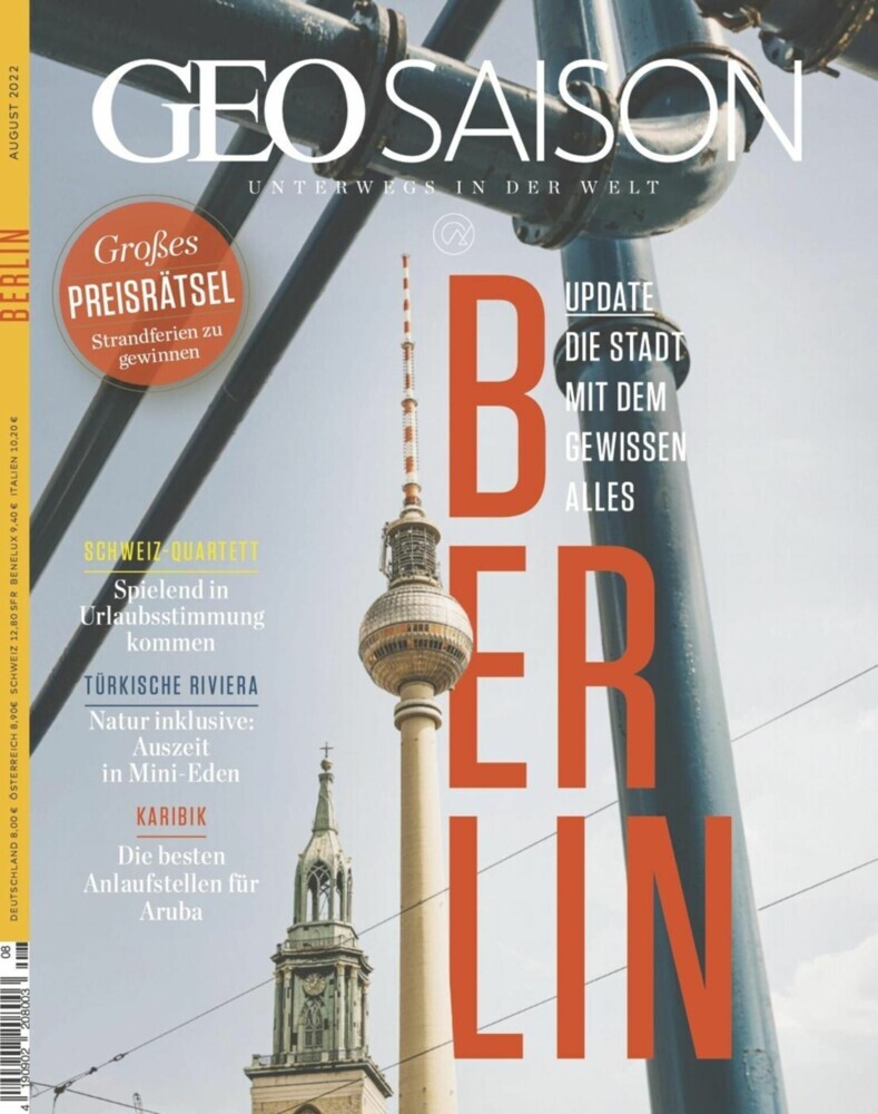 GEO SAISON 08/2022 - Berlin main product photo