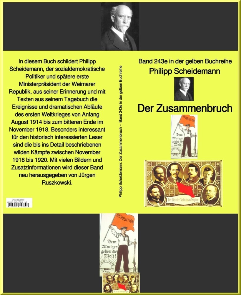 Der Zusammenbruch - Band 243 in der gelben Buchreihe - bei Jürgen Ruszkowski main product photo