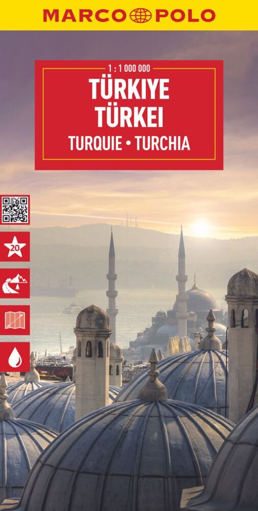 MARCO POLO Reisekarte Türkei 1:1 Mio. main product photo