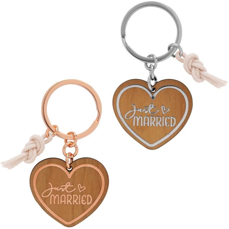 Schlüsselanhänger Motiv "Just married" main product photo