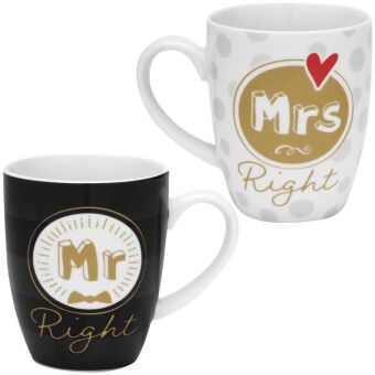 Tassen-Set Motiv "Right"